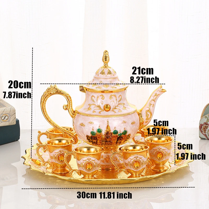 1 Set European Retro Relief Palace Spirits Wine Pot Alloy Vodka Cup Set Home Wine Set Wedding Decoration Collection Holiday Gift
1 Set European Retro Relief Palace Spirits Wine Pot Alloy Vodka Cup Set Home Wine Set Wedding Decoration Collection Holiday Gift