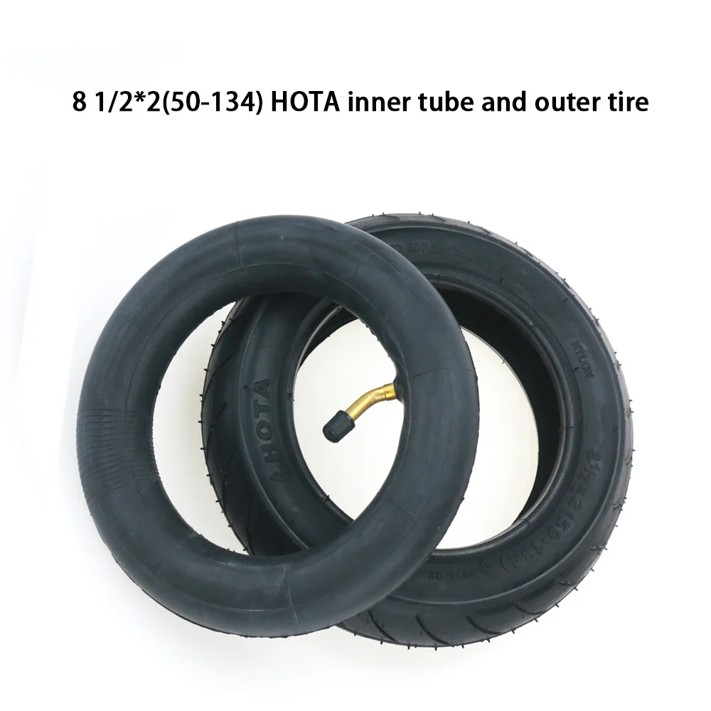 8 1/2*2(50-134)HOTA Inner Tube And Outer Tire for 8.5 Inch Electric Scooter 8.5 Inch Tyre with Curved Mouth Scooter Accessories
8 1/2*2(50-134)HOTA Inner Tube And Outer Tire for 8.5 Inch Electric Scooter 8.5 Inch Tyre with Curved Mouth Scooter Accessories