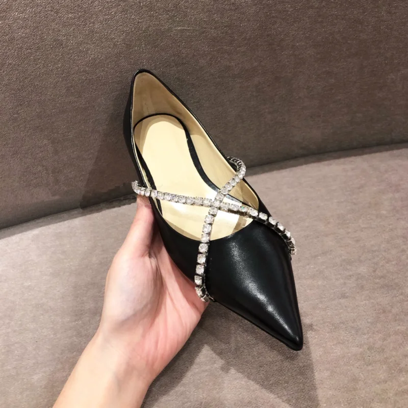 Fashion Black Women's Shoes Tip Flat Sandals Earth Diamond Flat Flat Cross Straps Shoes Casual Women
Fashion Black Women's Shoes Tip Flat Sandals Earth Diamond Flat Flat Cross Straps Shoes Casual Women