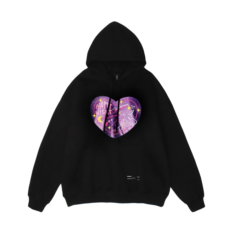 2021 Korean Fashion Fleece Kpop Mens Hip Hop Hoodies Pullover Cartoon Heart Print Casual Women Hooded Sweatshirt Moleton
2021 Korean Fashion Fleece Kpop Mens Hip Hop Hoodies Pullover Cartoon Heart Print Casual Women Hooded Sweatshirt Moleton