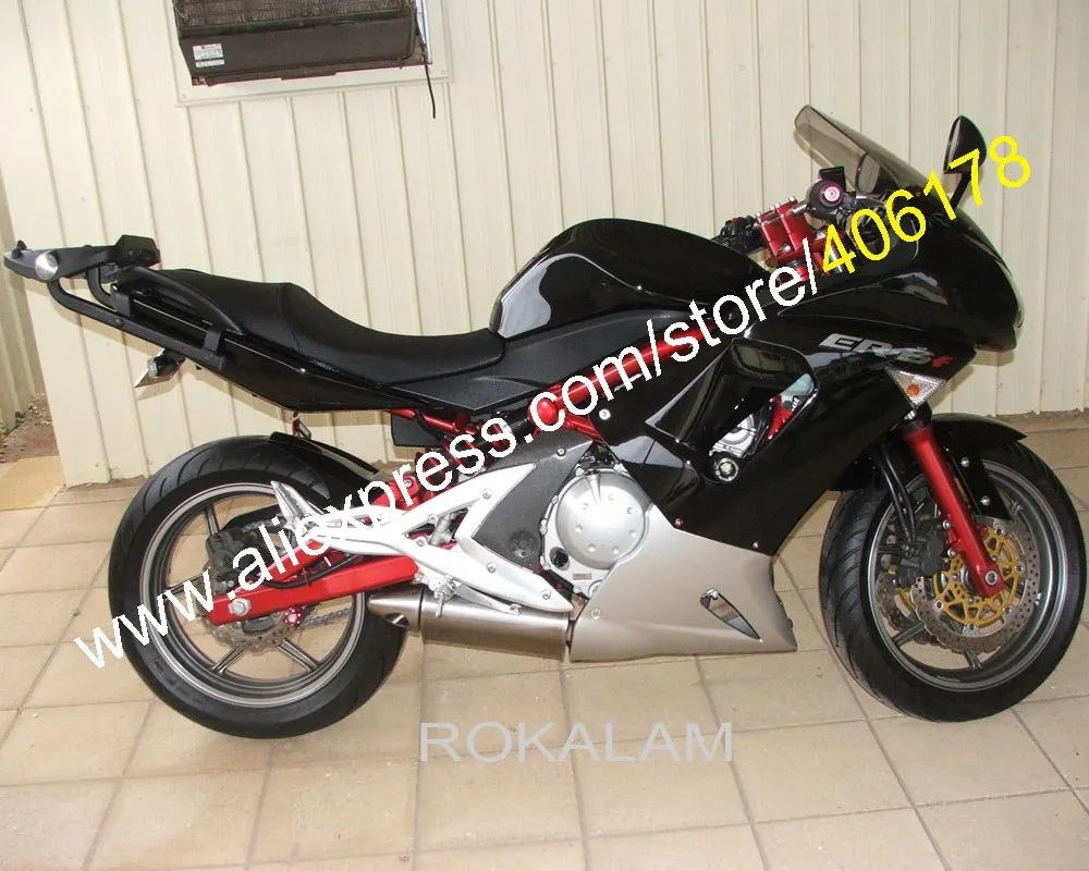 06 07 08 06-08 обтекатель для Kawasaki ER-6F 2006-2008 полностью черный Ninja 650 Обтекатели для мотоциклов (литьё под давлением)
06 07 08 06-08 обтекатель для Kawasaki ER-6F 2006-2008 полностью черный Ninja 650 Обтекатели для мотоциклов (литьё под давлением)