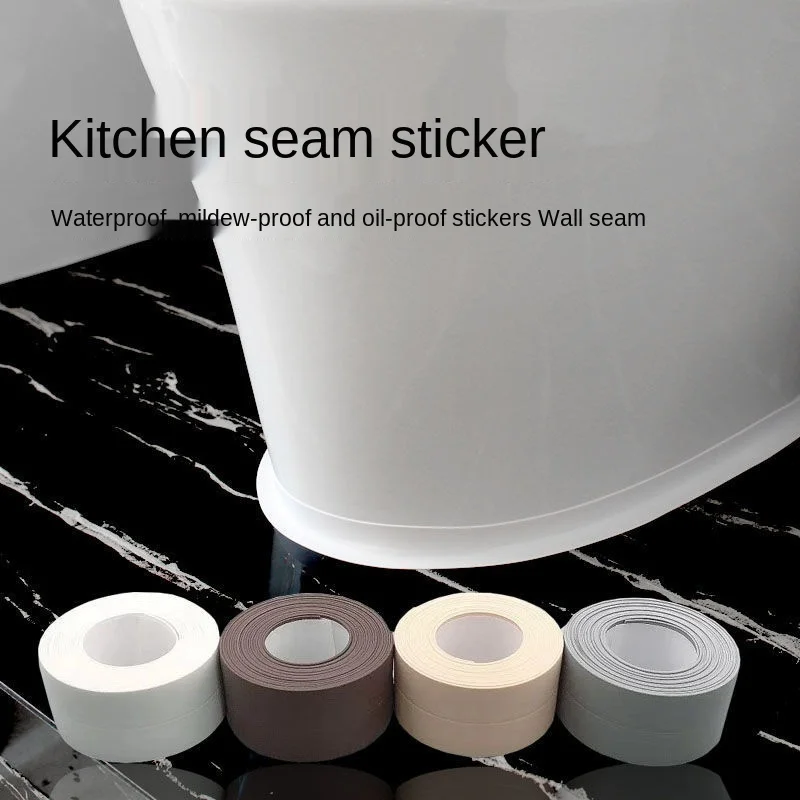 Waterproof and mildew proof adhesive tape for kitchen bathroom sink toilet corner sealing strip The new listing hotdecorate
Waterproof and mildew proof adhesive tape for kitchen bathroom sink toilet corner sealing strip The new listing hotdecorate