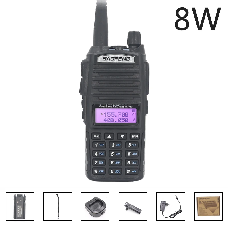 Fast Delivery BaoFeng 10 KM UV-82 Walkie-Talkie 8 Watt UV 82 Headset Walkie Talkie Baofeng UV82 8W Radios uv 9r ham radio 10 KM
Fast Delivery BaoFeng 10 KM UV-82 Walkie-Talkie 8 Watt UV 82 Headset Walkie Talkie Baofeng UV82 8W Radios uv 9r ham radio 10 KM