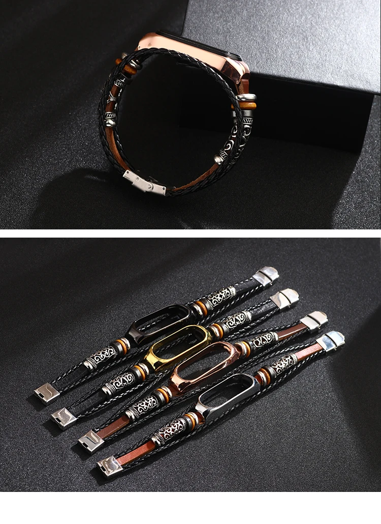 Strap for Xiaomi Mi Band 4 3 clan style bracelet Mi Band 3 4 replacement strap for mi watch strap
Strap for Xiaomi Mi Band 4 3 clan style bracelet Mi Band 3 4 replacement strap for mi watch strap