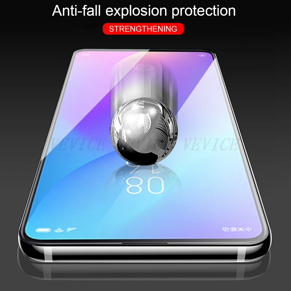 9D Защита экрана для Xiao mi Red K20 Pro закаленное стекло Xiaomi 9T K30 полное защитное |