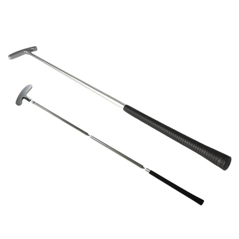 Collapsible 3-Section Connected Golf Putter, Nonskid Rubber Grip Portable Left and Right Hand Golf Putter Practice Tool
Collapsible 3-Section Connected Golf Putter, Nonskid Rubber Grip Portable Left and Right Hand Golf Putter Practice Tool