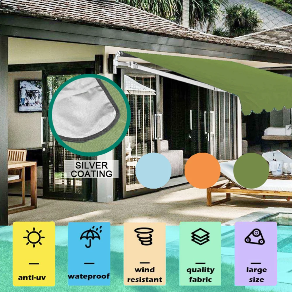 1PC 200x150cm Ourdoor Roof Awning Waterproof Sunshade Canopy Shade Sail for Garden Yard Patio (Orange)
1PC 200x150cm Ourdoor Roof Awning Waterproof Sunshade Canopy Shade Sail for Garden Yard Patio (Orange)