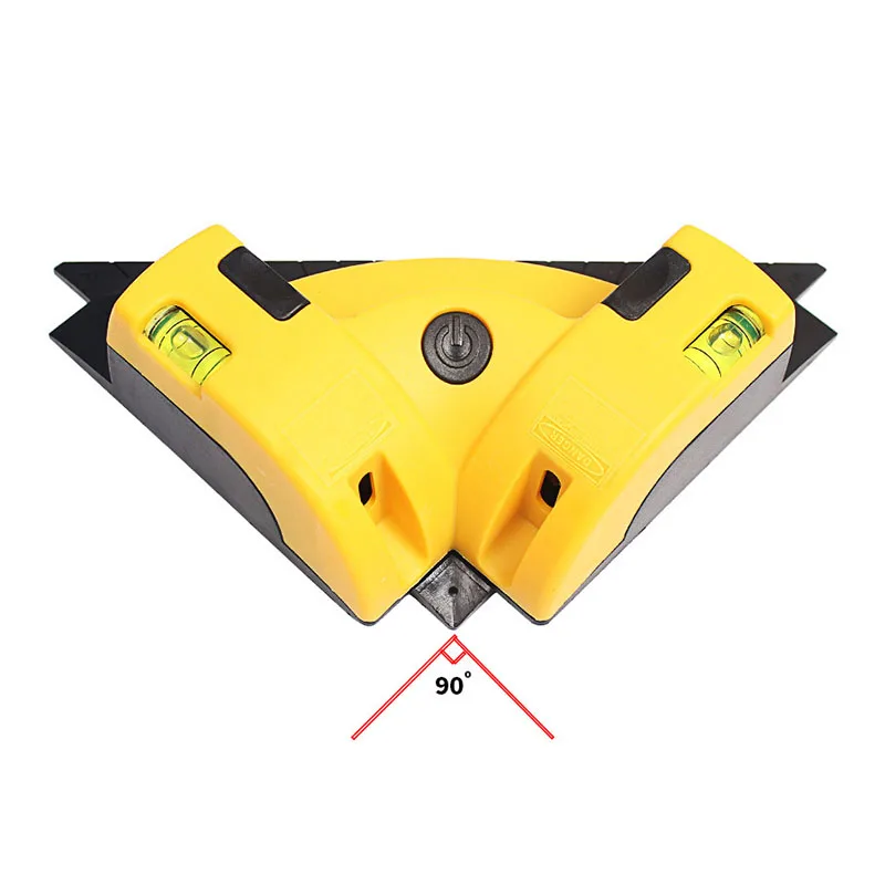 Right Angle 90 Degree Cross Line Tiling Leveling Laser Beam Measurement Tool 2 Lines Laser Level Ruler
Right Angle 90 Degree Cross Line Tiling Leveling Laser Beam Measurement Tool 2 Lines Laser Level Ruler