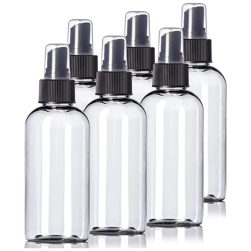 6Pcs Transparent Empty Spray Bottles 4 Oz Plastic Mini Refillable Container Empty Cosmetic Containers
6Pcs Transparent Empty Spray Bottles 4 Oz Plastic Mini Refillable Container Empty Cosmetic Containers