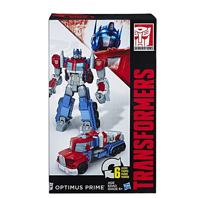 Фигурка бренда Hasbro Трансформеры поколения Cyber Commander серии Optimus Prime 11-дюймовая