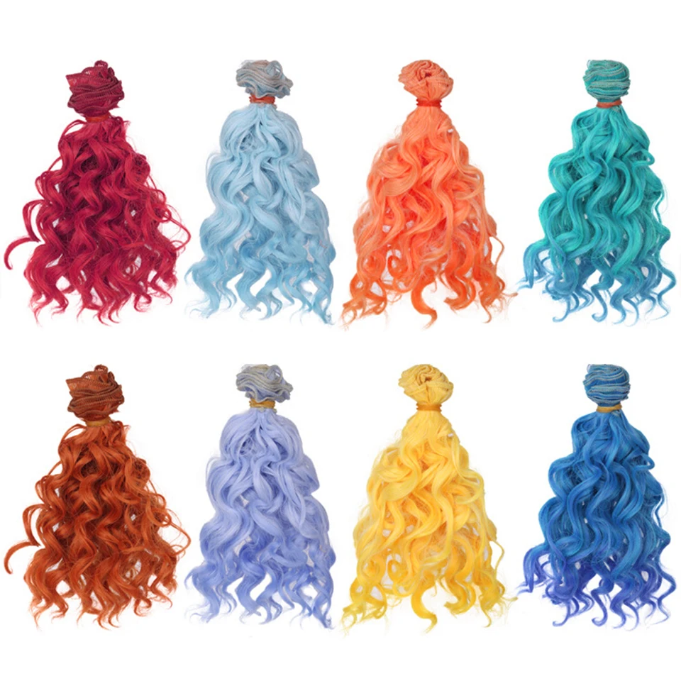 BJD Doll Wig Girl Toy Dress Up Game Wig Hair Weave Synthetic Chemical Fiber Hair Weave
BJD Doll Wig Girl Toy Dress Up Game Wig Hair Weave Synthetic Chemical Fiber Hair Weave
