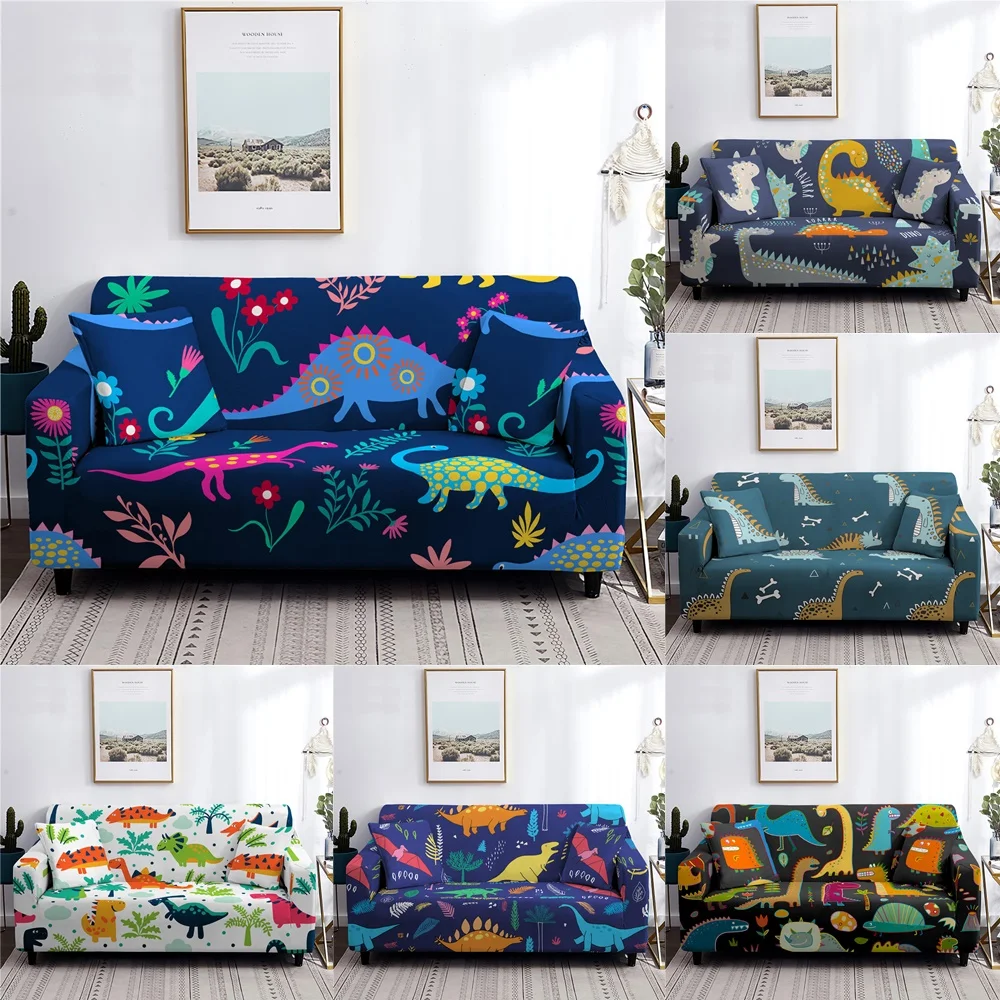 Растягивающийся чехол для дивана с мультяшным динозавром, яркие эластичные чехлы с животными для гостиной, детской комнаты, 1/2/3/4 места, сини...
Растягивающийся чехол для дивана с мультяшным динозавром, яркие эластичные чехлы с животными для гостиной, детской комнаты, 1/2/3/4 места, сини...