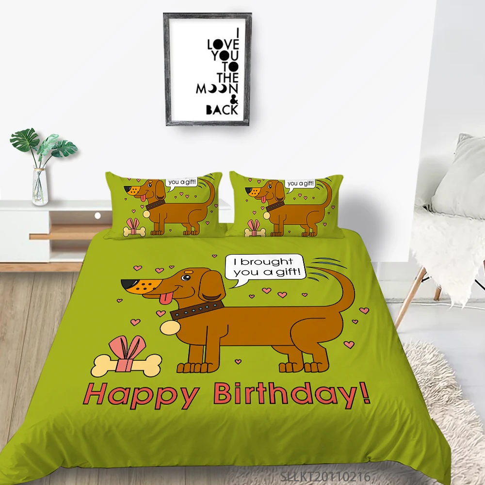 Sunshine Lovely Bedding Set Creative Cartoon Printing Duvet Cover Set Queen Size Bed Gift For Children Bedroom Decoration
Sunshine Lovely Bedding Set Creative Cartoon Printing Duvet Cover Set Queen Size Bed Gift For Children Bedroom Decoration