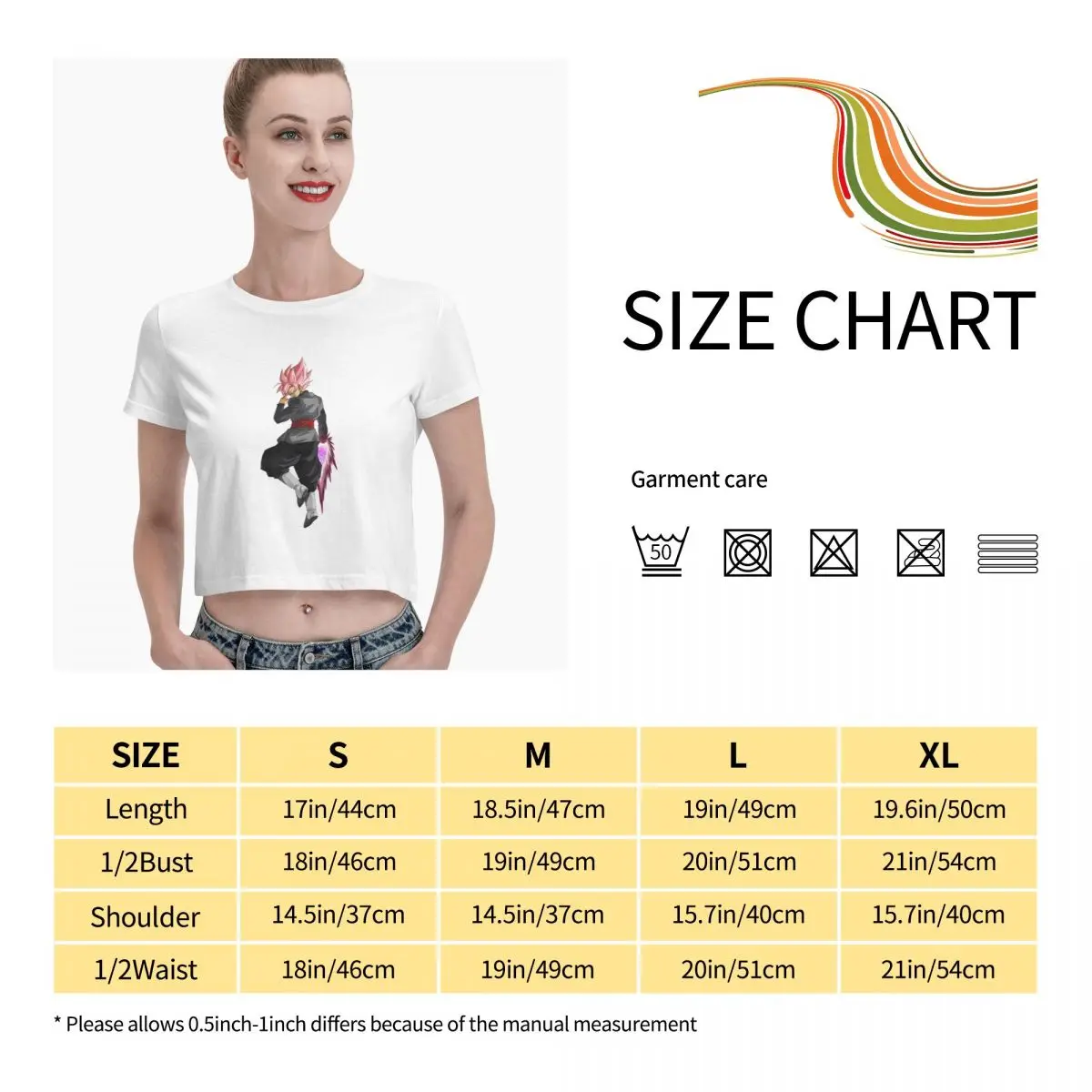 Anime Fans Goku 20 woman's T-shirt Not easy to shrink Short sleeveRound neck T-shirt
Anime Fans Goku 20 woman's T-shirt Not easy to shrink Short sleeveRound neck T-shirt