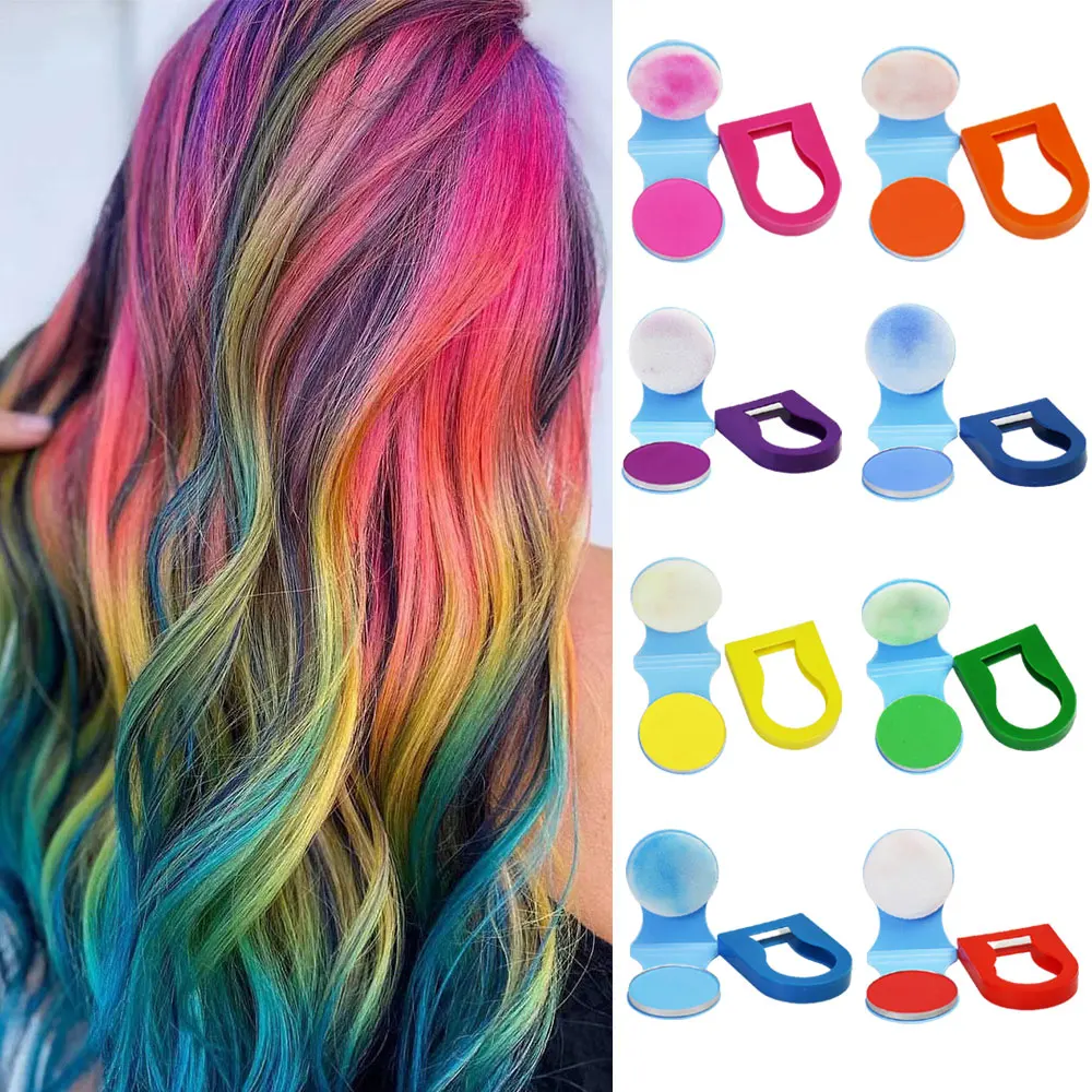 8 Colors Hair Chalks Powder DIY Temporary Women Hair Color Pastels Salon Styling Tool Portable Paint Beauty Dye Styling Accessor
8 Colors Hair Chalks Powder DIY Temporary Women Hair Color Pastels Salon Styling Tool Portable Paint Beauty Dye Styling Accessor