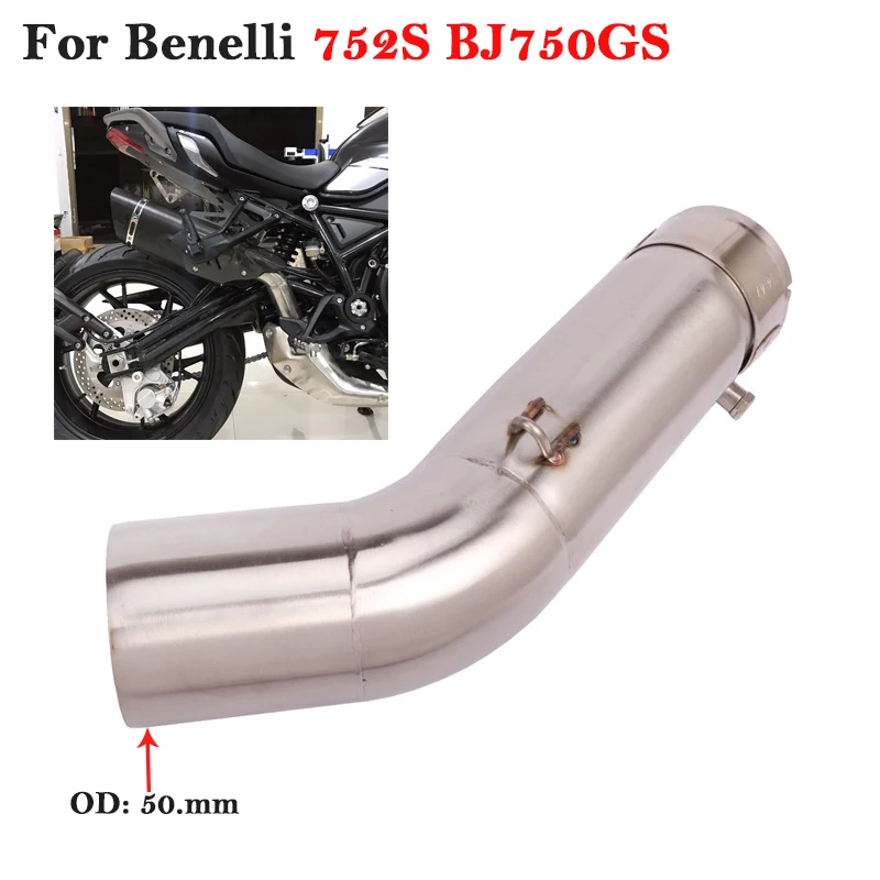 Выхлопная труба для мотоцикла Benelli 752S BJ750GS 752, системы для выхода, изменение нержавеющей стали, средняя звеньевая труба, скольжение, 51 мм Глуш...
Выхлопная труба для мотоцикла Benelli 752S BJ750GS 752, системы для выхода, изменение нержавеющей стали, средняя звеньевая труба, скольжение, 51 мм Глуш...