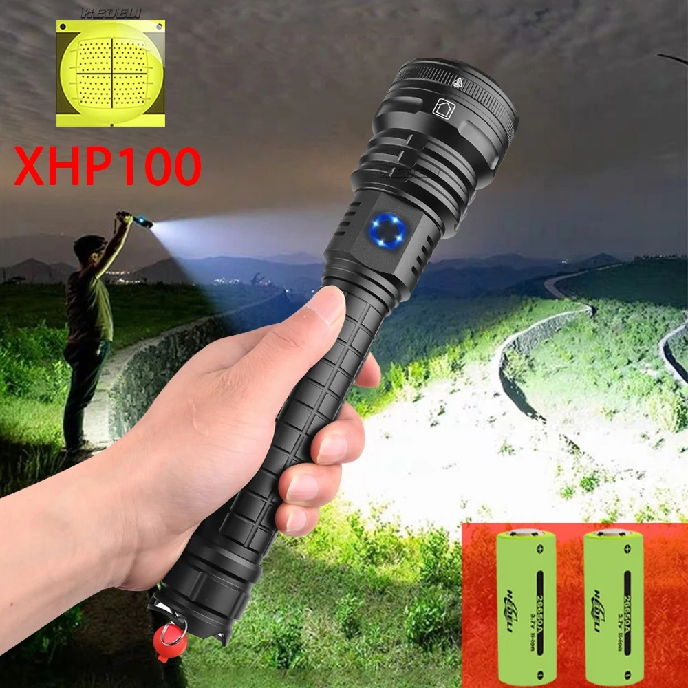 Super Bright XHP100 Powerful Led Flashlight Torch Xhp90 Tactical Flashlight 18650 Rechargeable Flash Light Usb Xhp70 Torch Light
Super Bright XHP100 Powerful Led Flashlight Torch Xhp90 Tactical Flashlight 18650 Rechargeable Flash Light Usb Xhp70 Torch Light