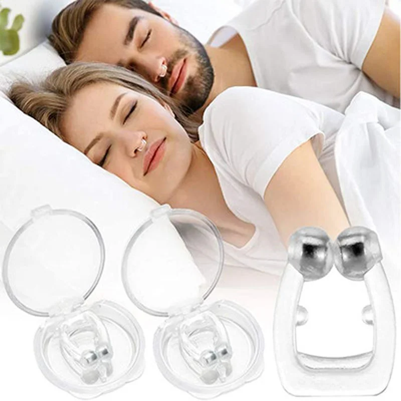 Silicone Magnetic Anti Snore Stop Snoring Nose Clip Sleep Tray Aid Stop Snore Nose Vent Snore Reduce Device with Case
Silicone Magnetic Anti Snore Stop Snoring Nose Clip Sleep Tray Aid Stop Snore Nose Vent Snore Reduce Device with Case