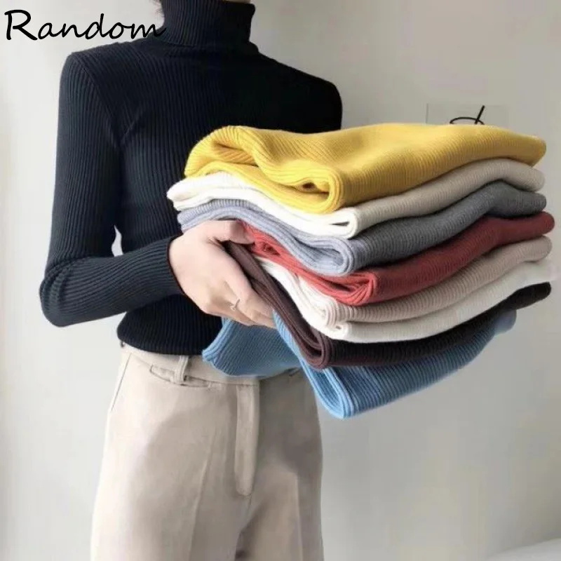 Women Turtleneck Sweater 2021 Autumn Winter Warm Soft Thin Knitte Pullover Femme Jumper Women Cashmere Sweater Underwear Tops
Women Turtleneck Sweater 2021 Autumn Winter Warm Soft Thin Knitte Pullover Femme Jumper Women Cashmere Sweater Underwear Tops