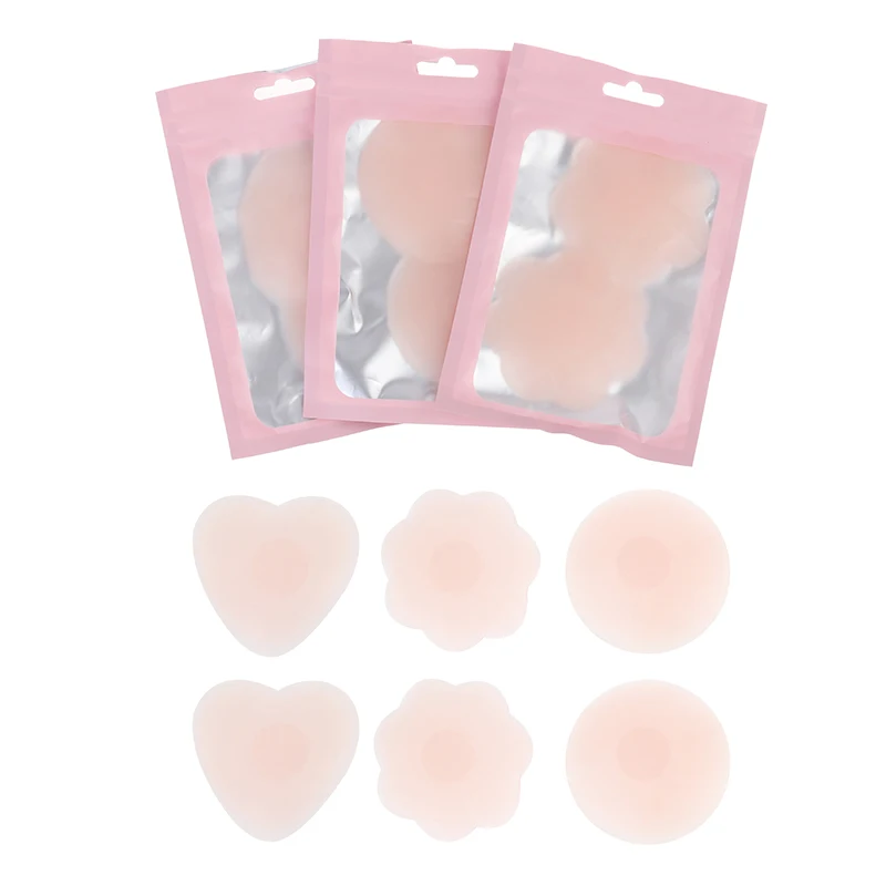 Reusable Women Breast Petals Lift Nipple Cover Invisible Adhesive Silicone Push Up Sexy Backless Strapless Breast Cover Pasties 
Reusable Women Breast Petals Lift Nipple Cover Invisible Adhesive Silicone Push Up Sexy Backless Strapless Breast Cover Pasties