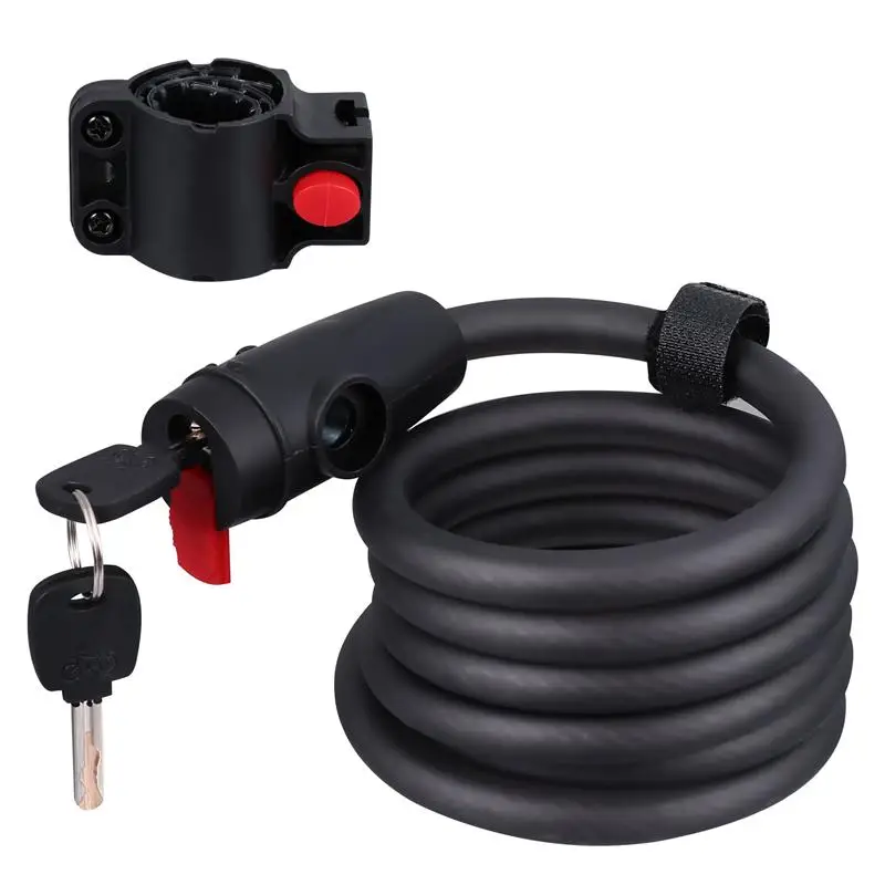 1 Set Security Bike Lock Anti-theft Electric Vehicles Road Bike Lock with Keys 
1 Set Security Bike Lock Anti-theft Electric Vehicles Road Bike Lock with Keys