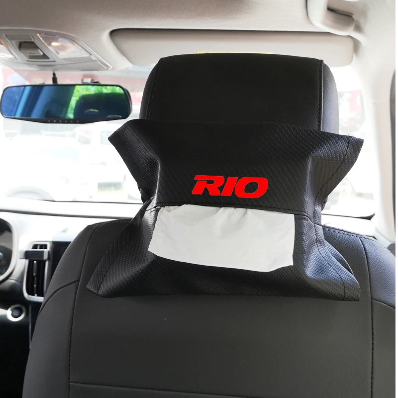 High Quality Leather Stylish Car Tissue Bag Car Interior Accessories For Kia Rio
High Quality Leather Stylish Car Tissue Bag Car Interior Accessories For Kia Rio