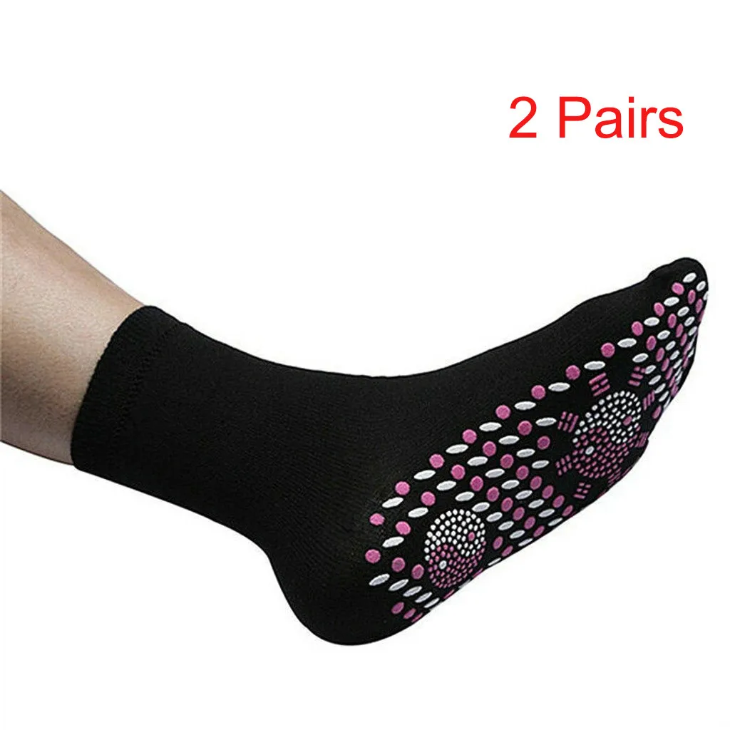 2pcs Magnetic Socks Unisex Self-heating Health Care Socks Tourmaline Magnetic Therapy Outdoor Sports Breathable Magnetic Socks
2pcs Magnetic Socks Unisex Self-heating Health Care Socks Tourmaline Magnetic Therapy Outdoor Sports Breathable Magnetic Socks
