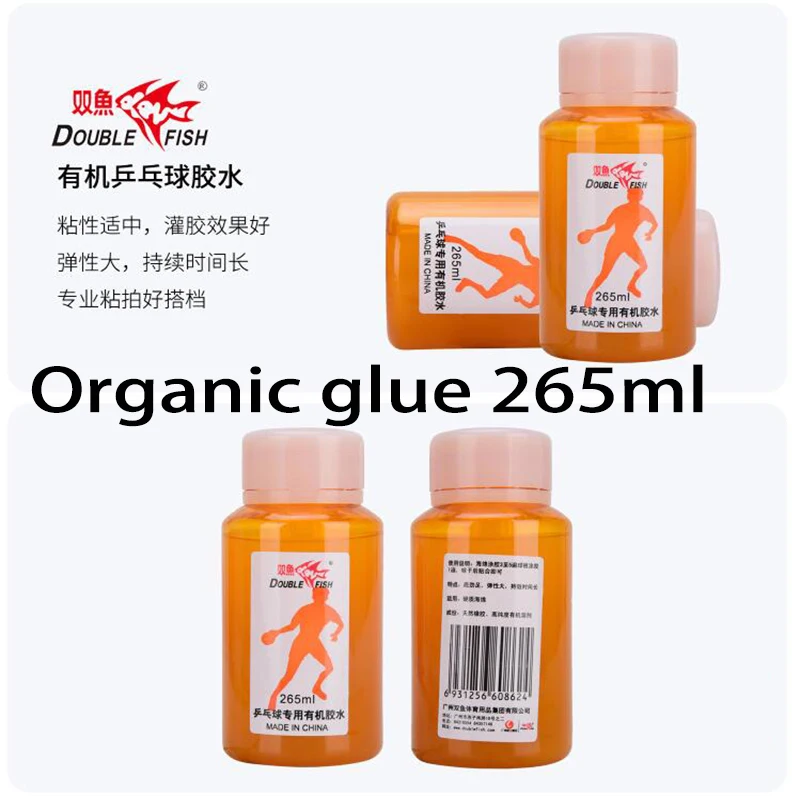 Double fish 265ml organic glue bond adhesive for assemble table tennis rubber and blade to racket ping pong game
Double fish 265ml organic glue bond adhesive for assemble table tennis rubber and blade to racket ping pong game