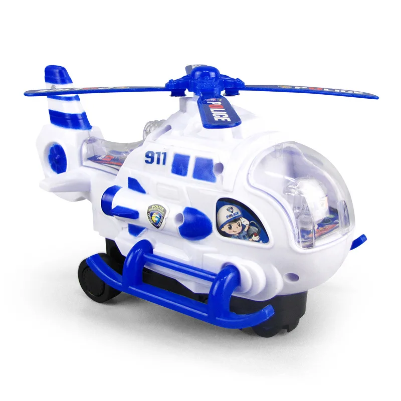 1Pcs Electric Automatic Driving Rotate Propeller Vehicles Toys LED Lighting Music Child Toy Helicopter Model
1Pcs Electric Automatic Driving Rotate Propeller Vehicles Toys LED Lighting Music Child Toy Helicopter Model