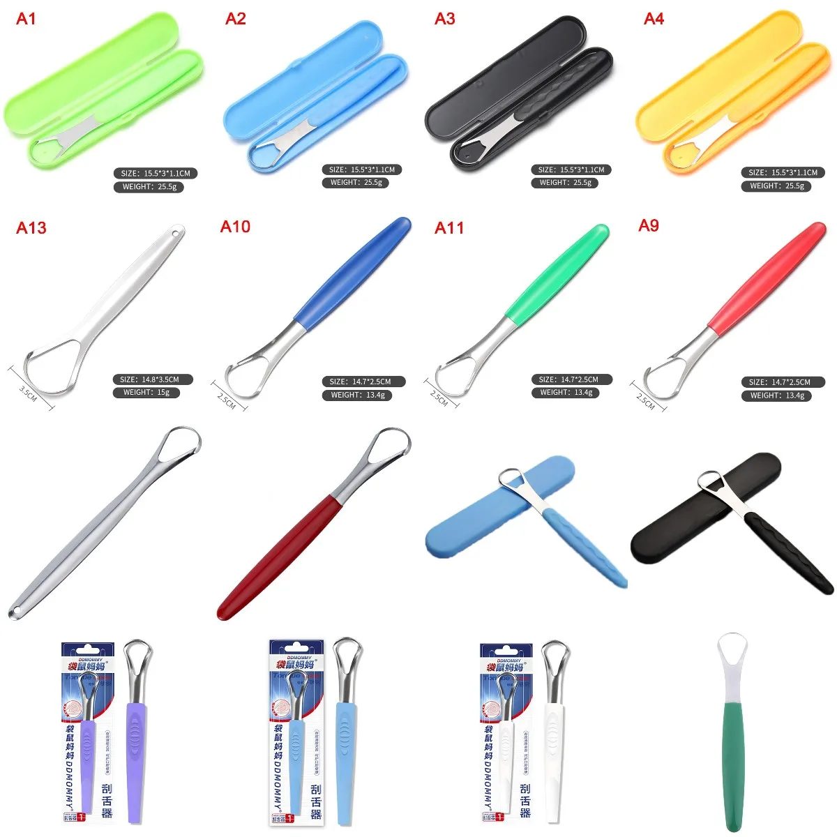 1PCS Stainless Steel Tongue Cleaner Scraper Tongue Scraper Reusable Fresh Breath Maker Medical Mouth Brush Oral Hygiene Care
1PCS Stainless Steel Tongue Cleaner Scraper Tongue Scraper Reusable Fresh Breath Maker Medical Mouth Brush Oral Hygiene Care