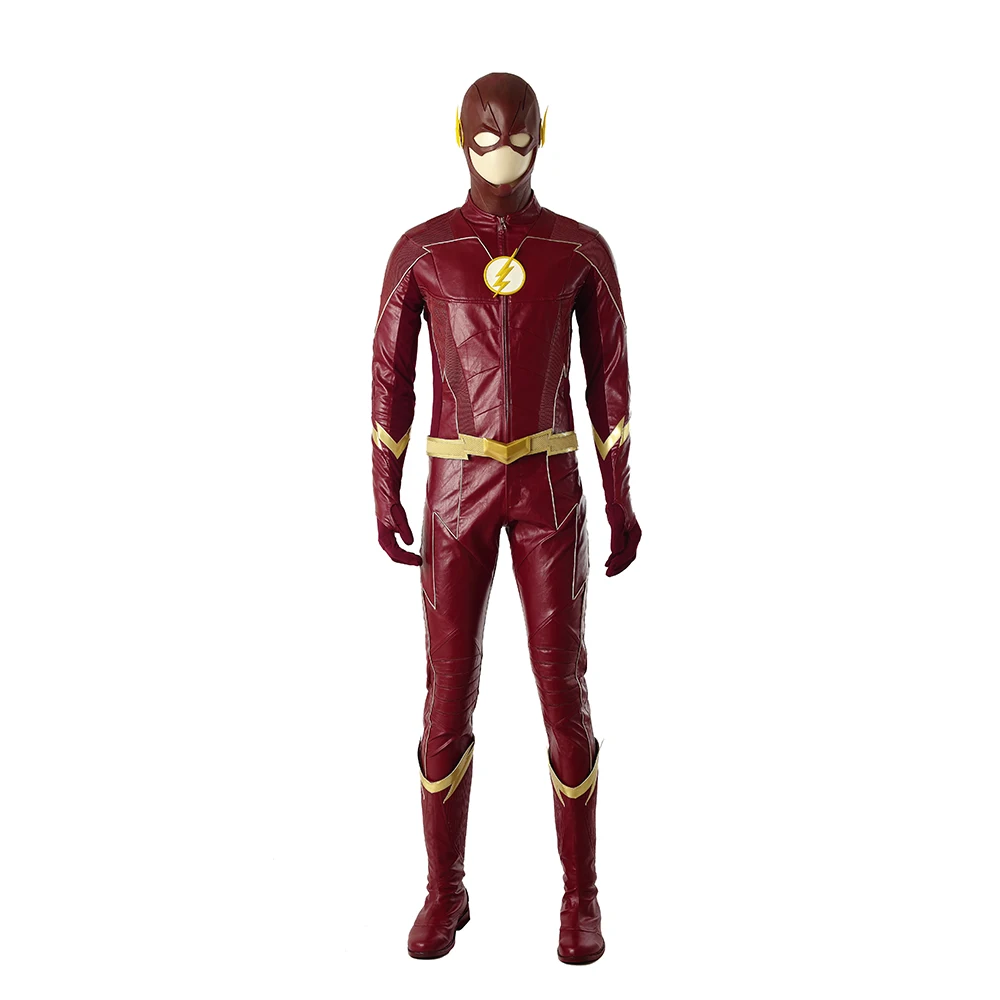 The Flash Season 4 Cosplay Costumes Barry Allen Cosplay Costume Full Set Uniform Halloween Carnival Party Custom Made Leather
The Flash Season 4 Cosplay Costumes Barry Allen Cosplay Costume Full Set Uniform Halloween Carnival Party Custom Made Leather