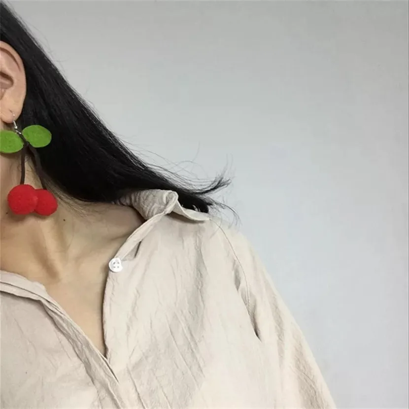 Cherry Earrings Decorations For Girls Korean Fashion Wholesale Jewelry 2020 Trend Cute Pink Gift To Girlfriend Drop Ear Rings
Cherry Earrings Decorations For Girls Korean Fashion Wholesale Jewelry 2020 Trend Cute Pink Gift To Girlfriend Drop Ear Rings