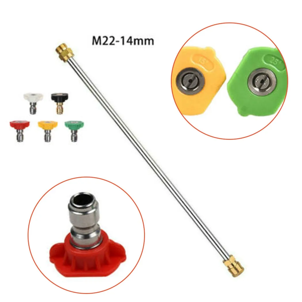Power 4000PSI High Pressure Car Washing Machine Spray Gun Stick M22 Spray Gun With Nozzle
Power 4000PSI High Pressure Car Washing Machine Spray Gun Stick M22 Spray Gun With Nozzle