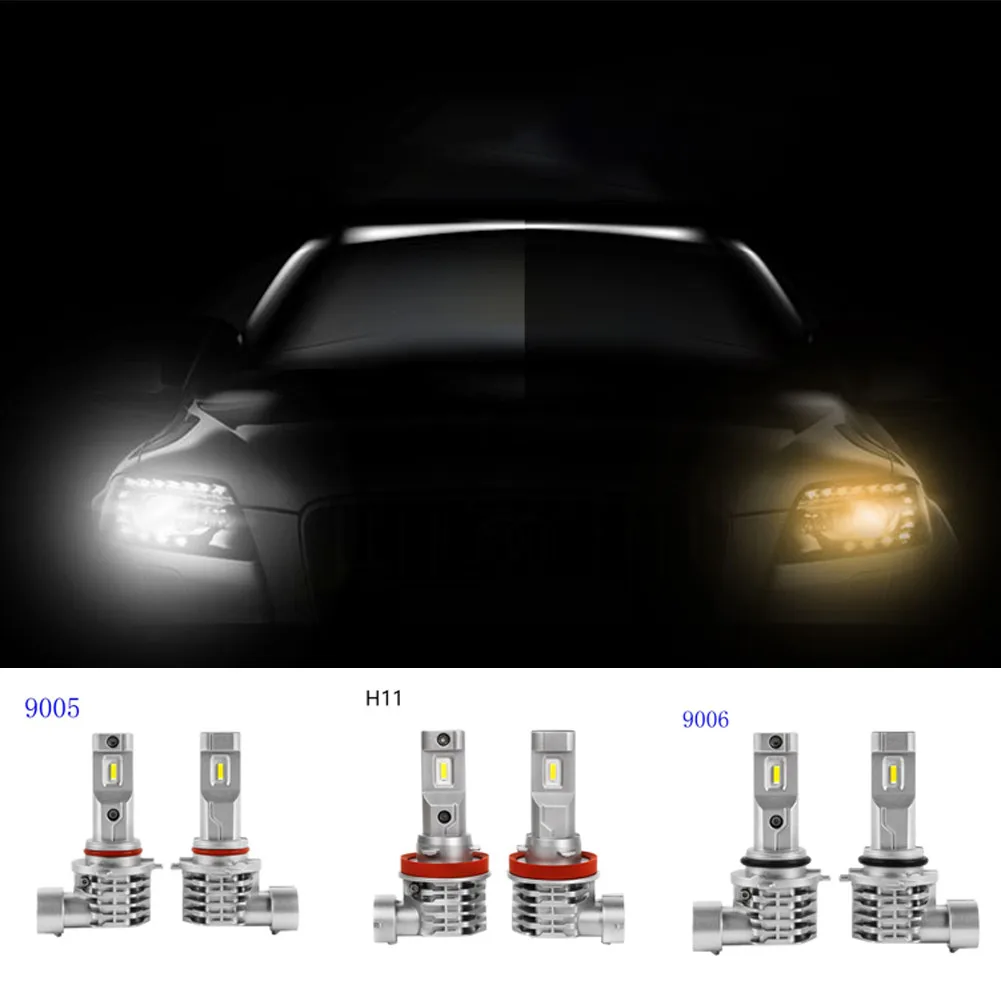 2pcs In-line M4 LED Headlights H11/9005/9006 Car Headlights 25W 6000K 1600LM High Brightness Light On All Sides Headlights
2pcs In-line M4 LED Headlights H11/9005/9006 Car Headlights 25W 6000K 1600LM High Brightness Light On All Sides Headlights