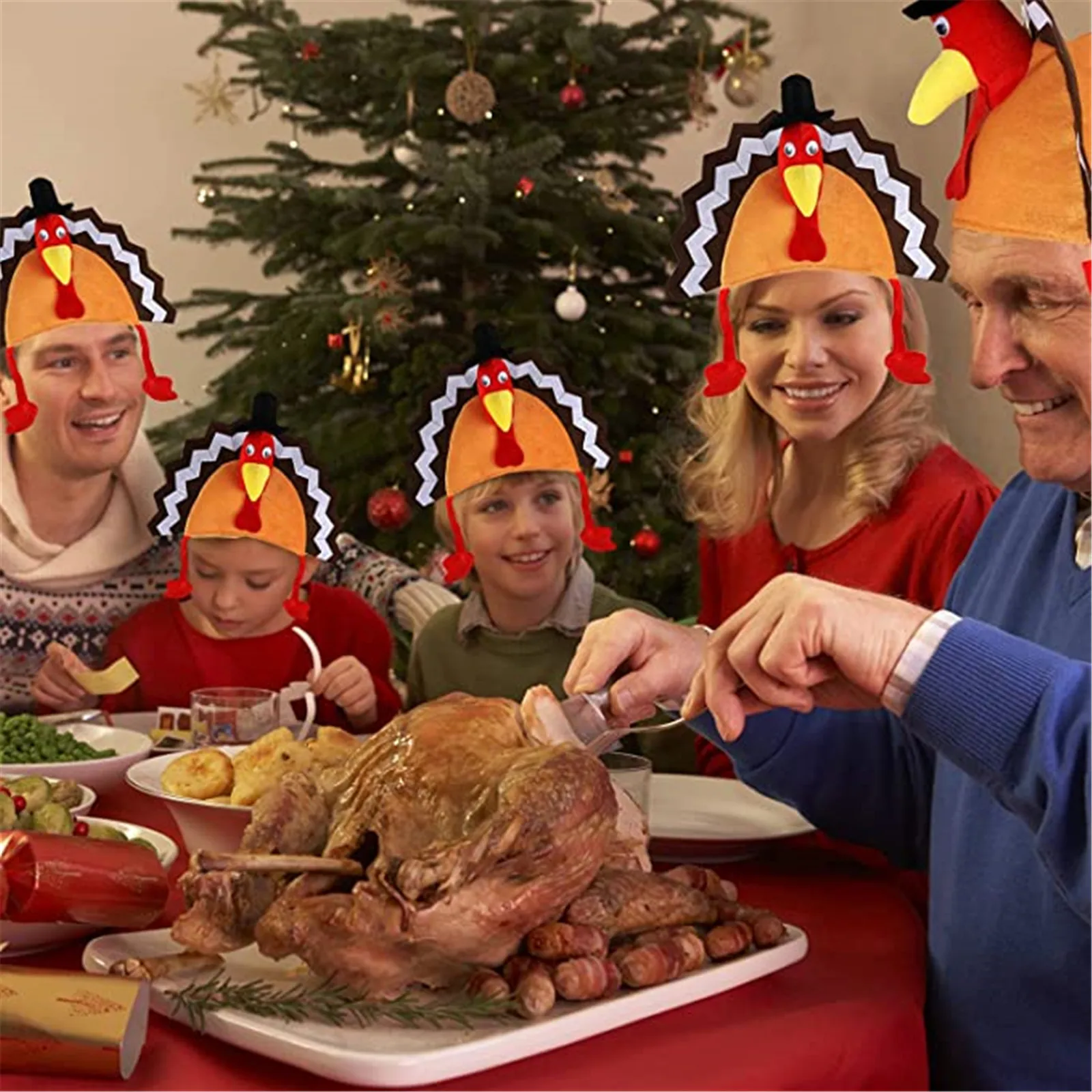2020 New Adult Roast Turkey Party Plush Thanksgiving Day Holiday Costume Chicken Hat Cosplay Cap Novelty Funny
2020 New Adult Roast Turkey Party Plush Thanksgiving Day Holiday Costume Chicken Hat Cosplay Cap Novelty Funny