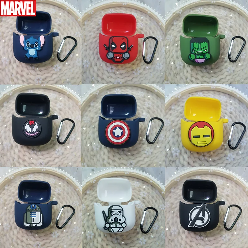 Marvel Cartoon Case For JBL Tune 220 Cute Silicone Earphones Non-slip Protect Cover for JBL 220 TWS /Tune 225 Case
Marvel Cartoon Case For JBL Tune 220 Cute Silicone Earphones Non-slip Protect Cover for JBL 220 TWS /Tune 225 Case