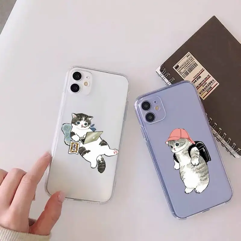 Funny Cartoon Cat Phone Case For iphone 13 12 11 mini x xs xr pro max 8 7 6s 6 plus Transparent soft
Funny Cartoon Cat Phone Case For iphone 13 12 11 mini x xs xr pro max 8 7 6s 6 plus Transparent soft