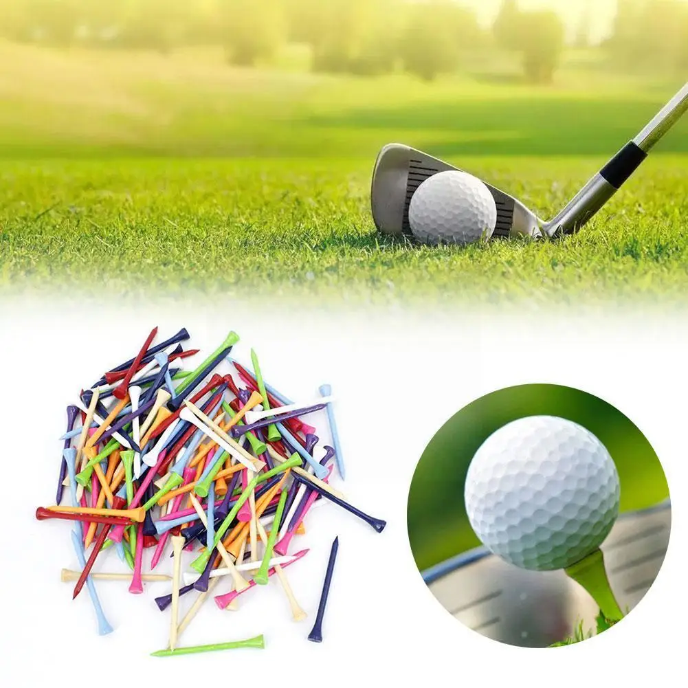 50pcs/lot Golf Tees Wooden Environmental Course Driver Tees Golf Supplies Training Ball Professional Golf V6q9
50pcs/lot Golf Tees Wooden Environmental Course Driver Tees Golf Supplies Training Ball Professional Golf V6q9