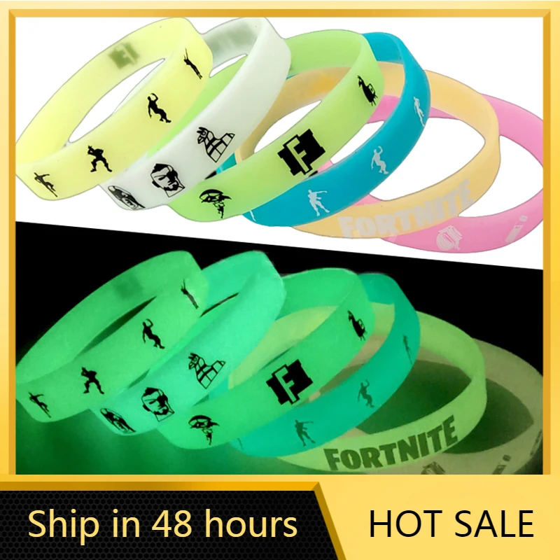 Original Fortnite Fashion Multicolor Silicone Bracelet for Women Men Rubber Wristband Mix Style Luminous Wristband Child Toys
Original Fortnite Fashion Multicolor Silicone Bracelet for Women Men Rubber Wristband Mix Style Luminous Wristband Child Toys