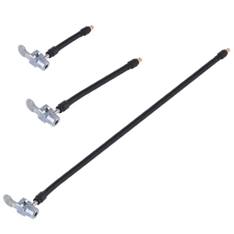 Locking Air Chuck with Air Hose and Standard Tire Valve Fine Thread Air Inflator Hose Adapter Twist Lock Connection
Locking Air Chuck with Air Hose and Standard Tire Valve Fine Thread Air Inflator Hose Adapter Twist Lock Connection