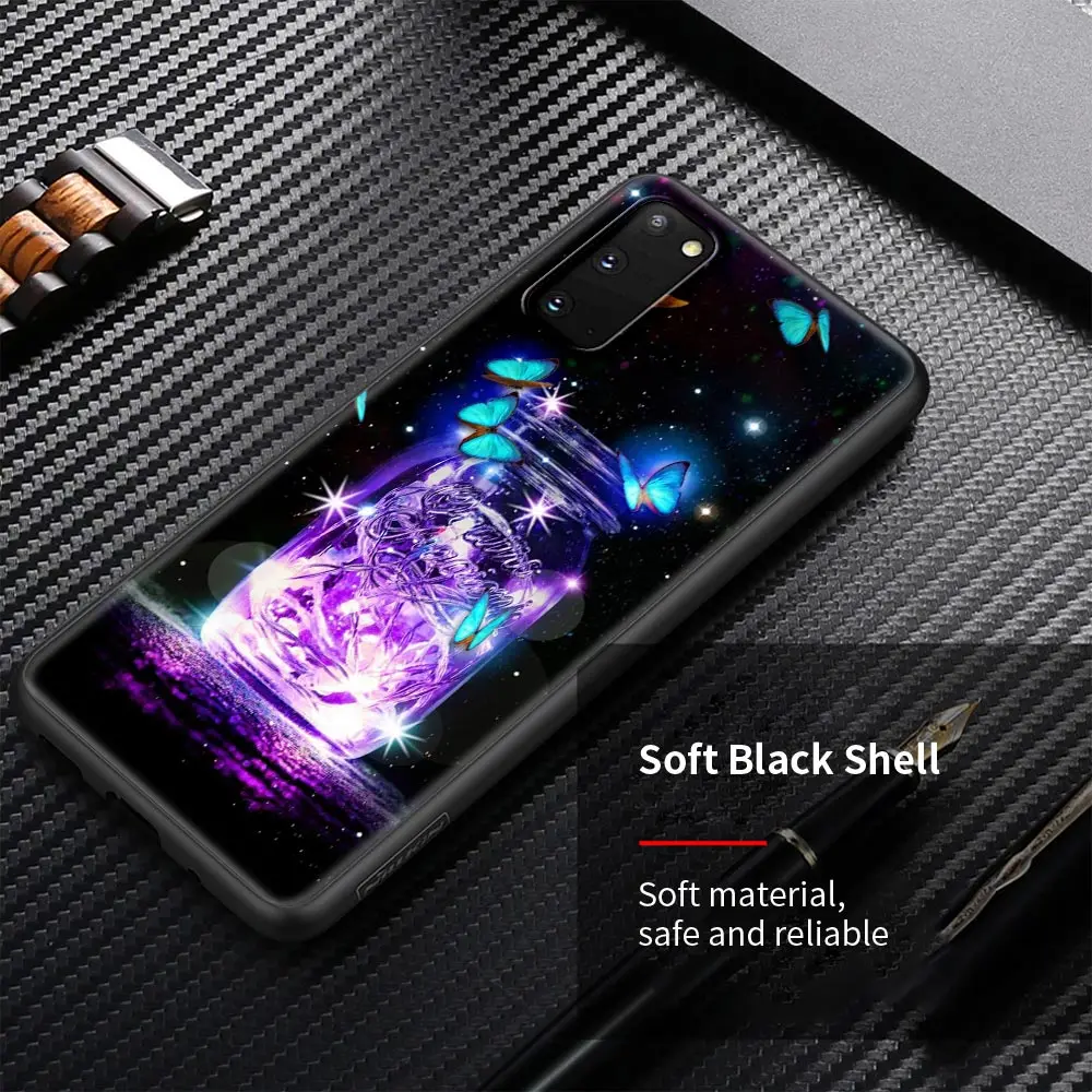 Butterfly Silicone Soft Case for Samsung Galaxy S21 S20 FE S20 Utra Plus Luxury Cover S10 S10E S9 S8 Plus Coque
Butterfly Silicone Soft Case for Samsung Galaxy S21 S20 FE S20 Utra Plus Luxury Cover S10 S10E S9 S8 Plus Coque