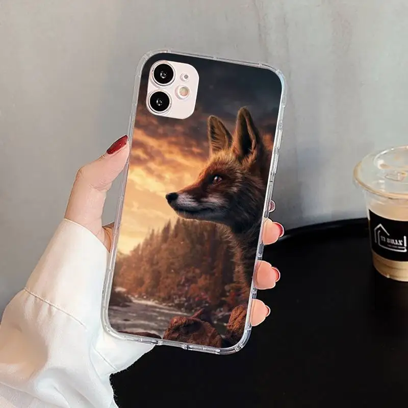 Prime Fox Cute Anima Phone Case For iphone 5s 6 7 8 11 12 plus xsmax xr pro mini se Transparent Cover Fundas Coque
Prime Fox Cute Anima Phone Case For iphone 5s 6 7 8 11 12 plus xsmax xr pro mini se Transparent Cover Fundas Coque