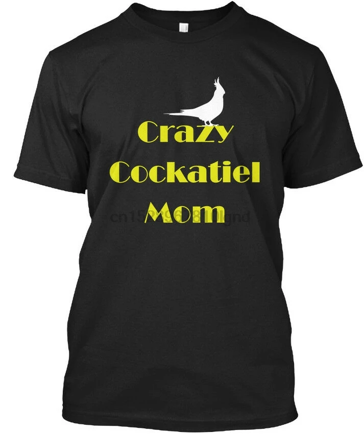 Стильная футболка Crazy Cockatiel Mom 
Стильная футболка Crazy Cockatiel Mom