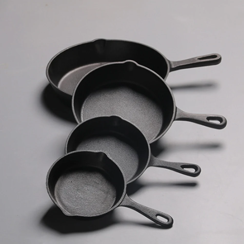 1PC Cast Iron Non-stick 14cm/16cm/20cm Skillet Frying Pan for Gas Induction Cooker Egg Pancake Pot Kitchen&Dining Tools Cookware
1PC Cast Iron Non-stick 14cm/16cm/20cm Skillet Frying Pan for Gas Induction Cooker Egg Pancake Pot Kitchen&Dining Tools Cookware