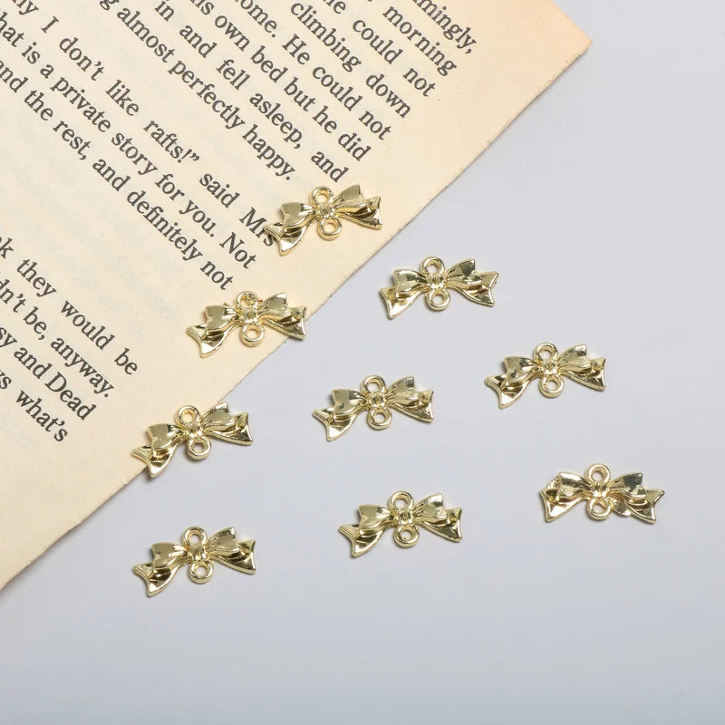 Japanese cute alloy double hole double hanging wild basic bow diy handmade jewelry earrings accessories
Japanese cute alloy double hole double hanging wild basic bow diy handmade jewelry earrings accessories