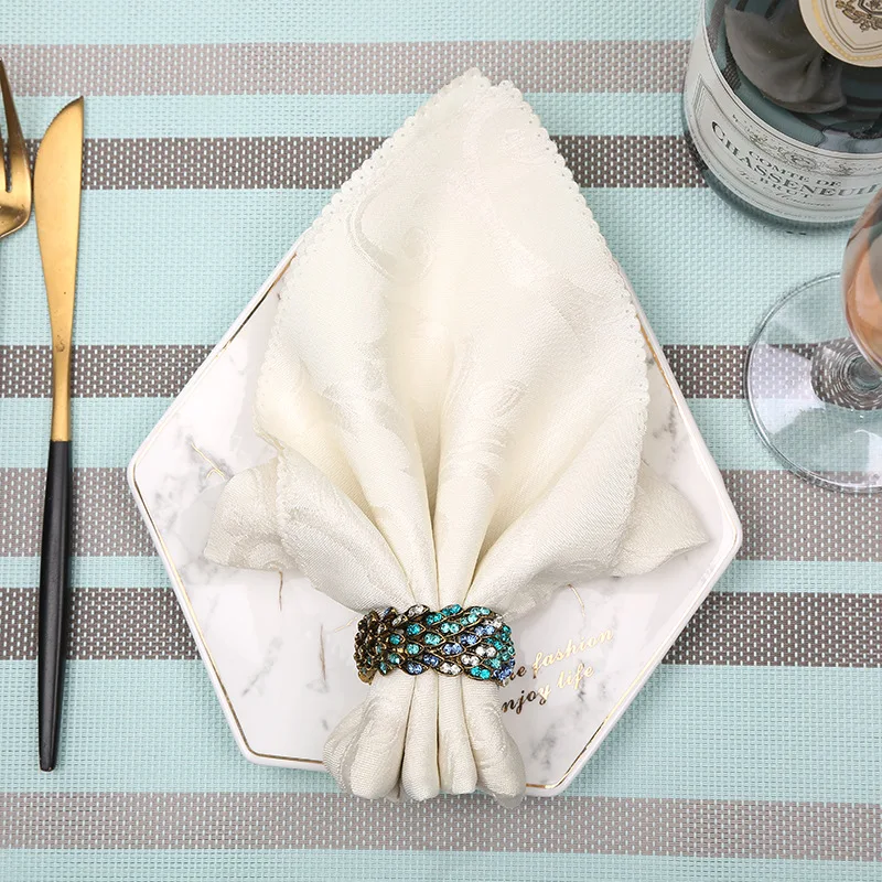 6pcs High quality blue diamond napkin buckle Western zinc alloy napkin ring hotel sample napkin ring napkin rings 
6pcs High quality blue diamond napkin buckle Western zinc alloy napkin ring hotel sample napkin ring napkin rings