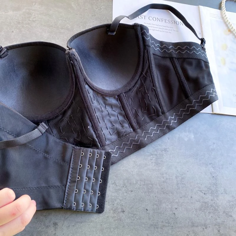Cool Style Women's Rivet Bustier Corset Black Push Up Night Club Cropped Top Vest Adjustable Strap Steampunk Corset Bra
Cool Style Women's Rivet Bustier Corset Black Push Up Night Club Cropped Top Vest Adjustable Strap Steampunk Corset Bra