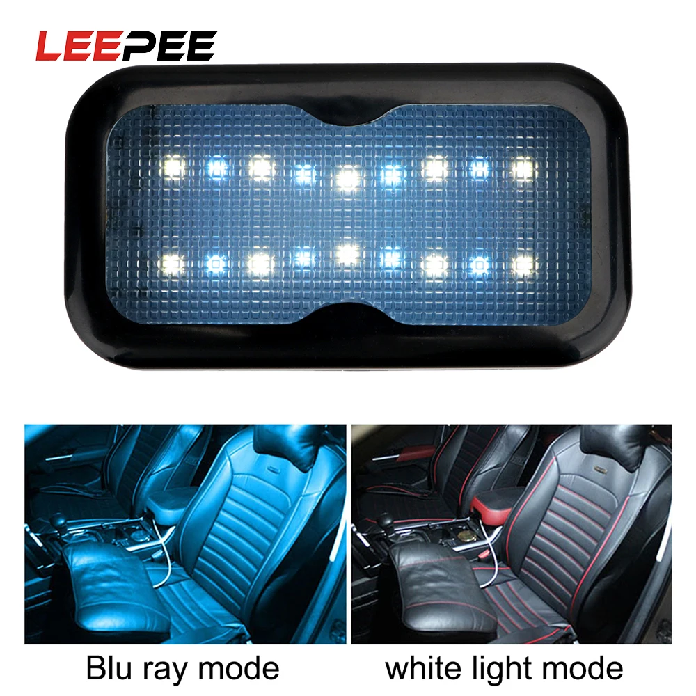 LEEPEE 2 Modes Car Interior Light Vehicle Roof Ceiling Lamp Reading Light Universal Magnet Dome Light Car-styling
LEEPEE 2 Modes Car Interior Light Vehicle Roof Ceiling Lamp Reading Light Universal Magnet Dome Light Car-styling