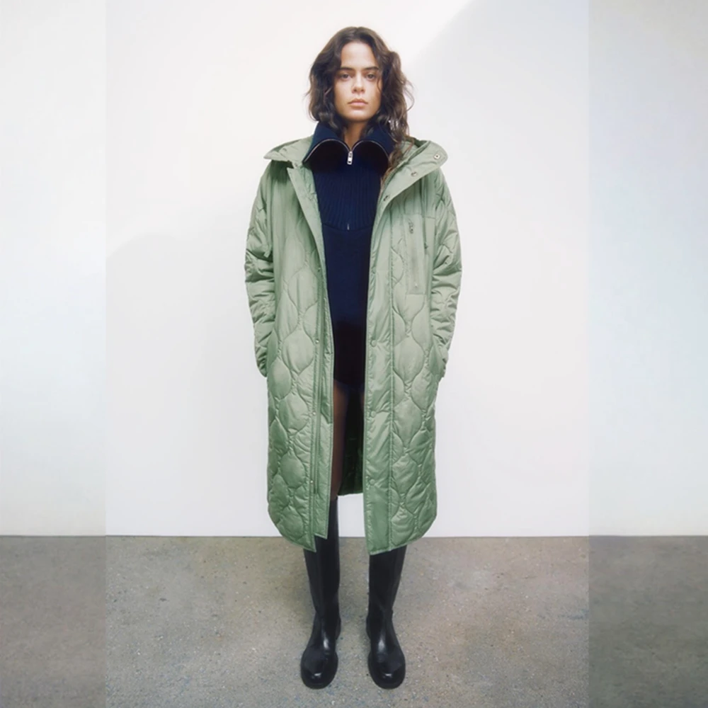 Ladies Winter Fashion Mid-length Detachable Hooded Cotton Coat Warm Thick Women's Weatherproof Over-the-knee Loose Jacket
Ladies Winter Fashion Mid-length Detachable Hooded Cotton Coat Warm Thick Women's Weatherproof Over-the-knee Loose Jacket