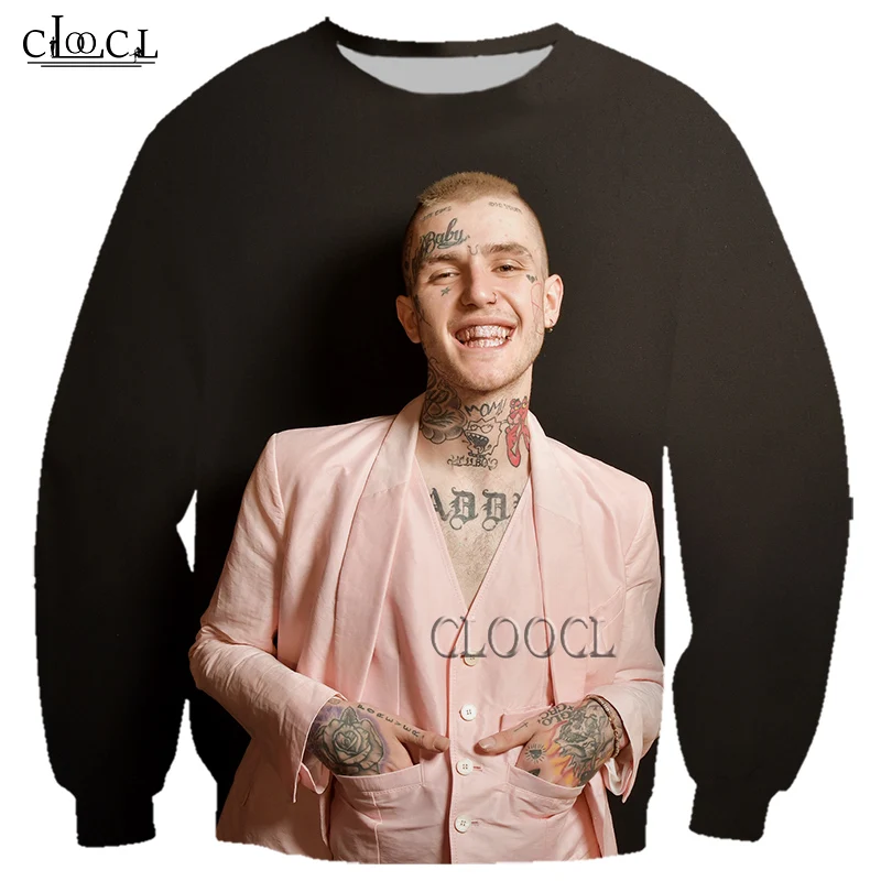 HX Newest Hip Hop Rapper Lil Peep 3D Print Men Women Sweatshirt Autumn Fashion Long Sleeve Harajuku Tops Pullover Drop Shipping
HX Newest Hip Hop Rapper Lil Peep 3D Print Men Women Sweatshirt Autumn Fashion Long Sleeve Harajuku Tops Pullover Drop Shipping